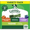 image:imageGreenies Teenie Natural Dental Dog Treats Fresh Mint Flavor 43 Count  Veterinarianrecommended for dogs 515 lbs cleans teeth freshens breath promotes oral health 12 oz PackOriginal  Blueberry   Sweet Potato Variety Pack